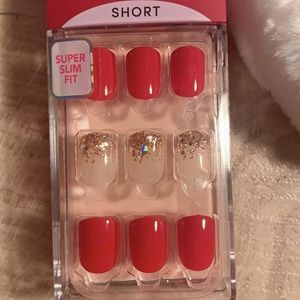 Press on gel nail new style